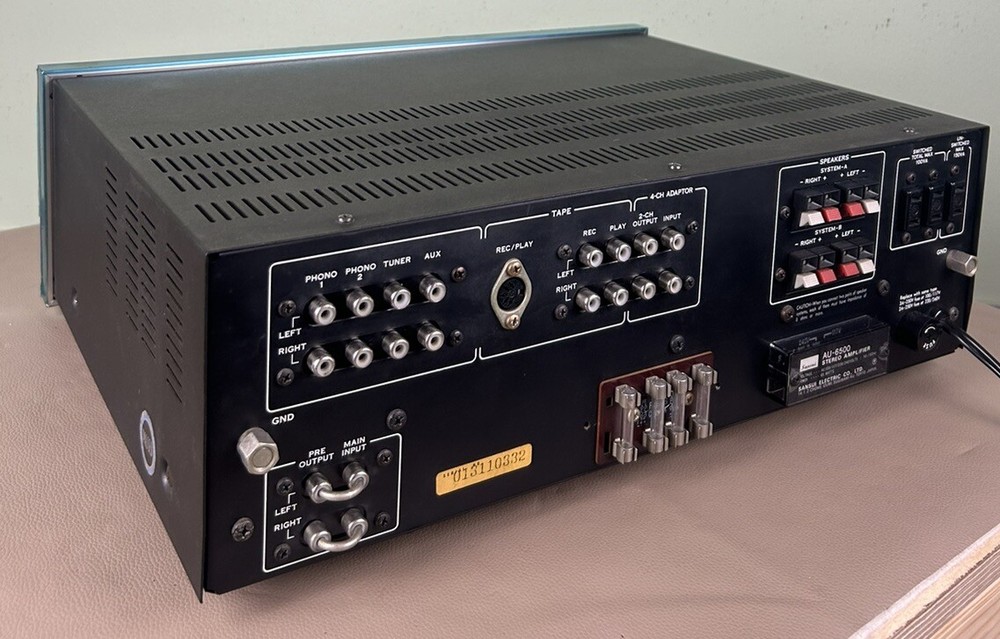 SANSUI AU 6500 INTEGRATED AMPLIFIER COOL