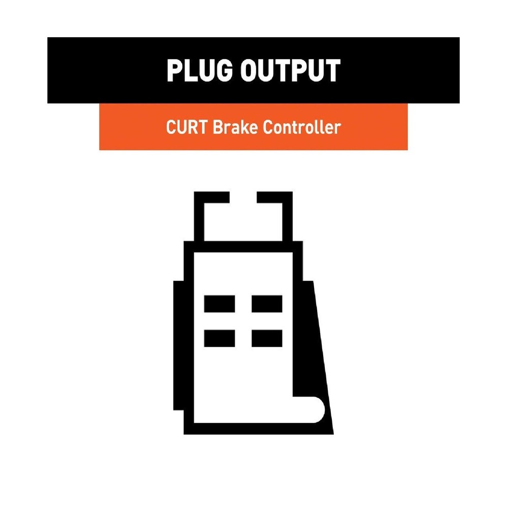 Curt 51363 Brake Control Wiring Harness, Packaged