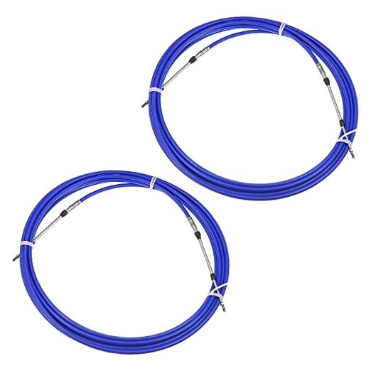 2pcs 9 Meter 354 Inch Marine Type 3300 / 33C Throttle Shift Remote 30ft