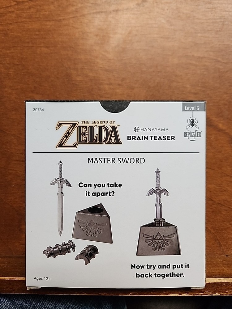 Zelda - Master Sword - Level 6 - Hanayama Cast Puzzle