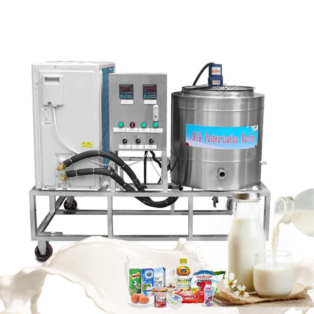 Kolice 200L Commercial Milk Pasteurization Machine Pasteurizer with refrigerated
