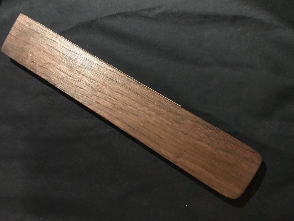 Standard 8" Walnut and 10oz Leather Knife, Razor, and Tool Strop/Sharpener