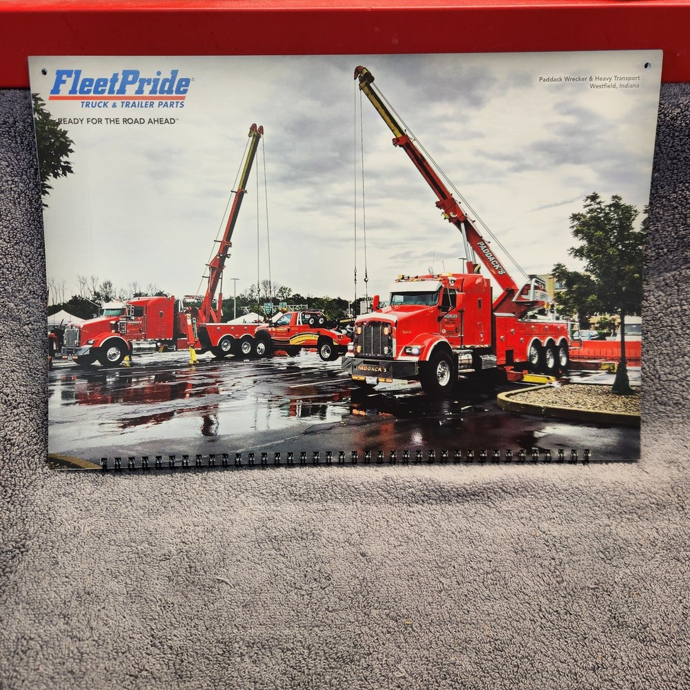 Fleetpride 2019 Calendar. Tractor Trailers. Excellent Condition.