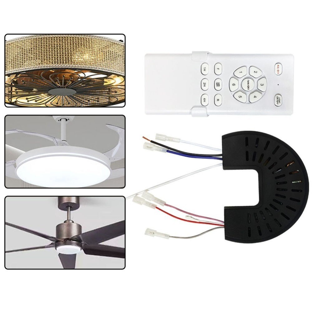 For 24V 6 Speed Ceiling Fan Light Wide Voltage Range Remote Control Kit