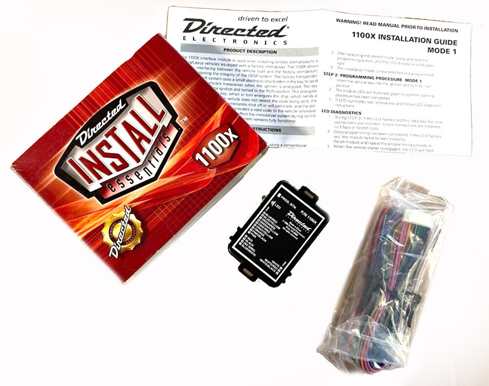 DEI 1100X Toyota Lexus Remote Start Interface Data Bypass Module