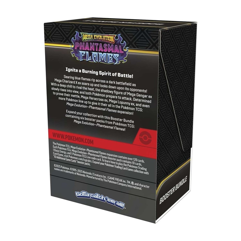 Pokémon TCG: Mega Evolution-Phantasmal Flames Booster Bundle