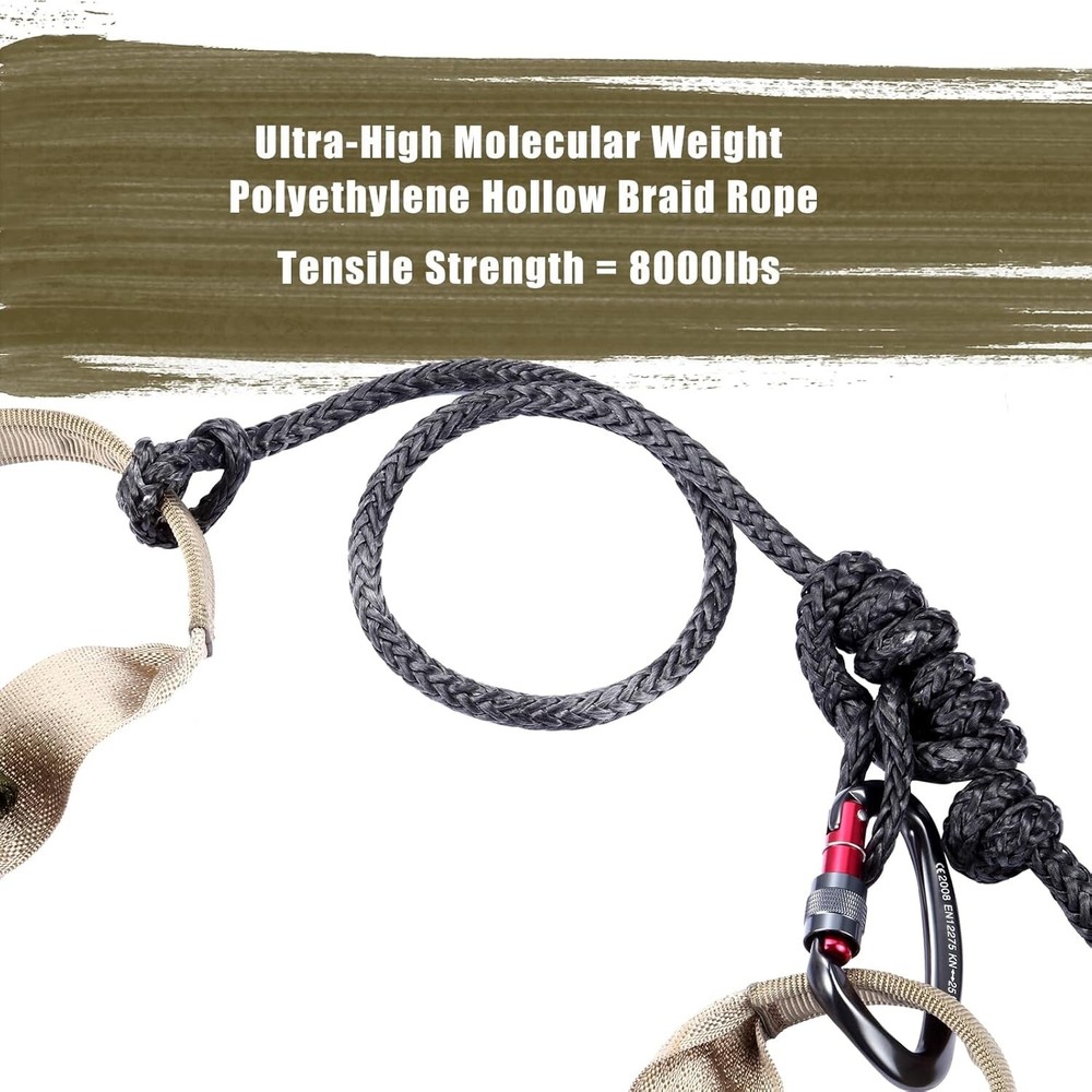 Hunting Saddle,Comfortable,Durable with Adjustable Bridge,Molle System,Leg Strap