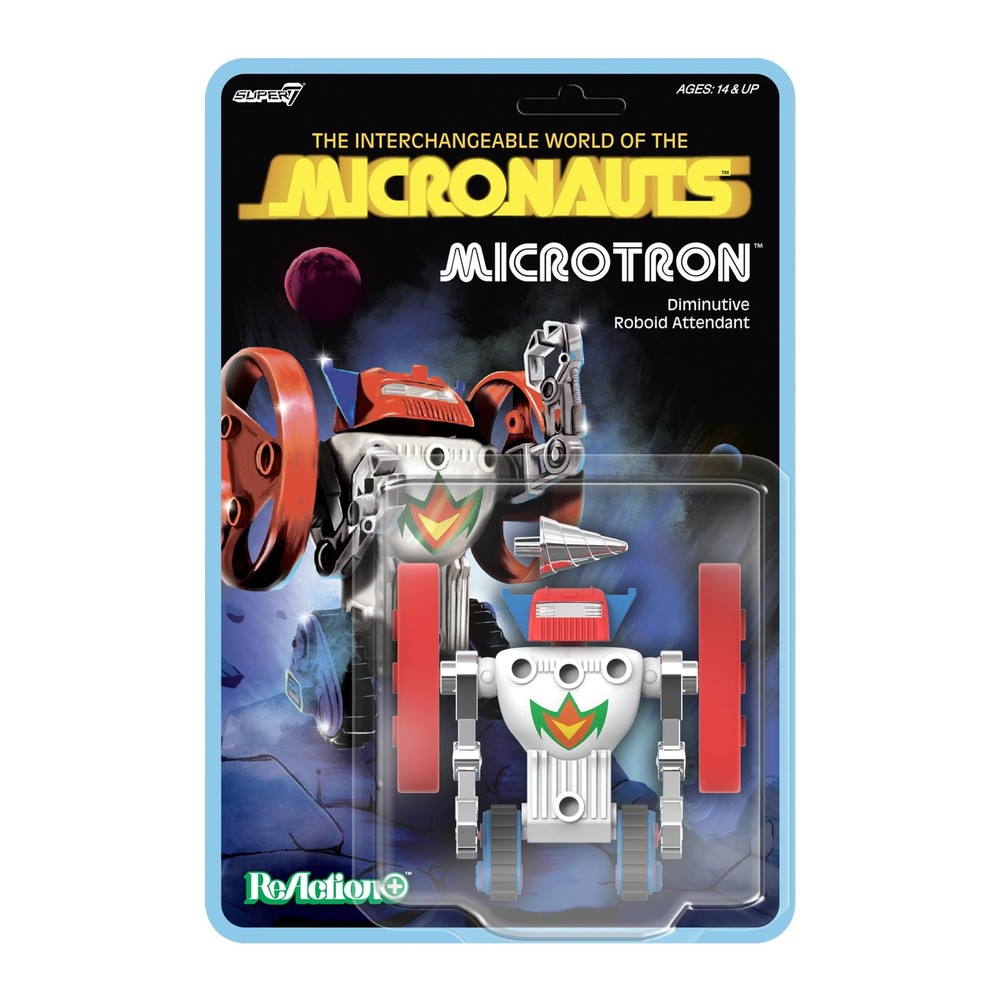 Super7 Reaction+ Micronauts Microtron - 3.75" 3.75 inch Scale, Multicolor