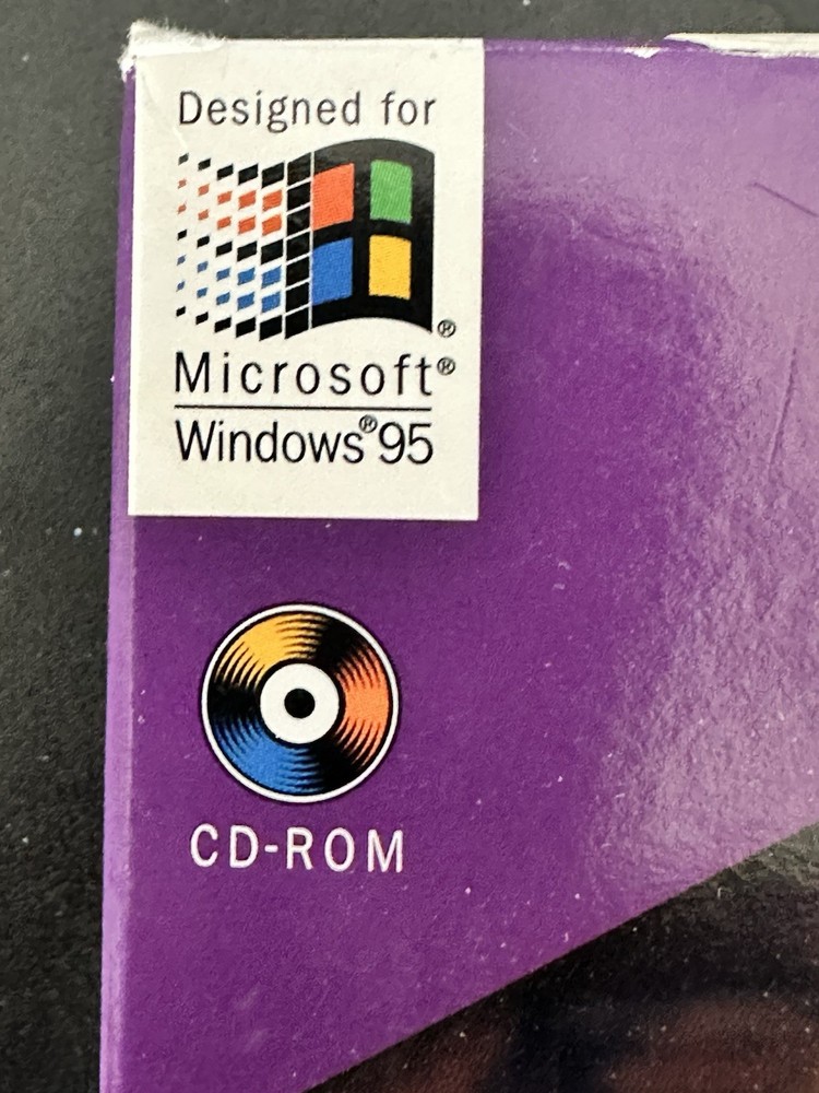 Microsoft Complete Gardening Windows 95 CD-ROM 1996 Vintage PC Software