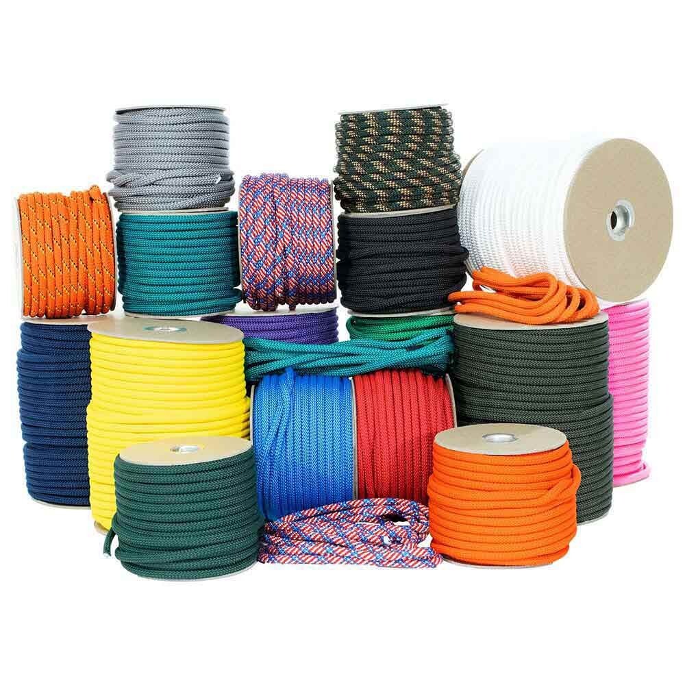 Polypropylene Utility Rope - 1/4" diameter – Multiple Lengths – 15+ Colors