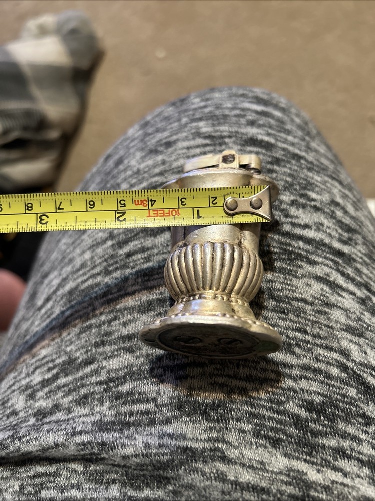 Vintage c.1930s Ronson Mayfair Silver Plated Table Lighter