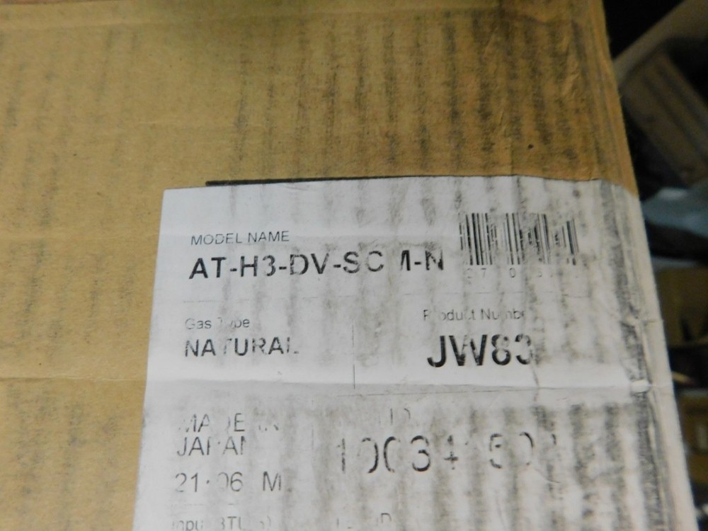 NEW TAKAGI 199k BTU Natural Gas Tankless Water Heater - TK-540X3-NIH - Dinged