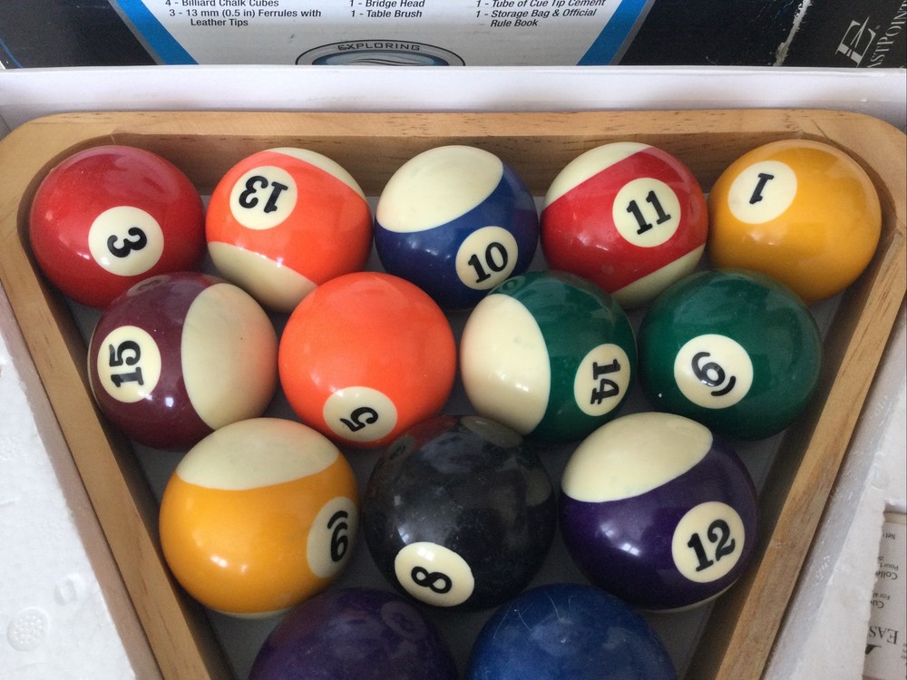 Deluxe Billiard Starter Set. EastPoint.