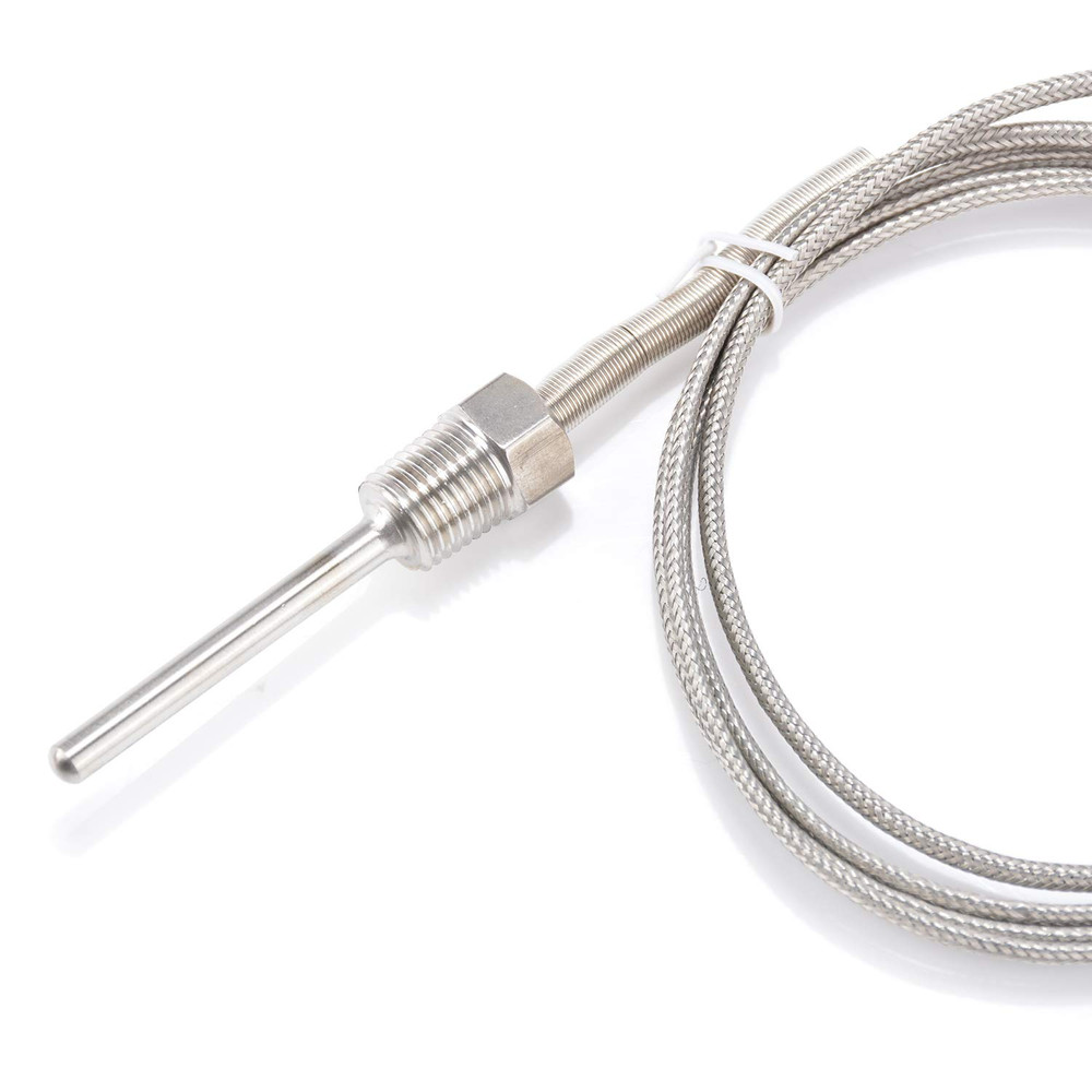 Waterproof K Type Grounded Thermocouple - Temperature Sensor Probe for PID Temp
