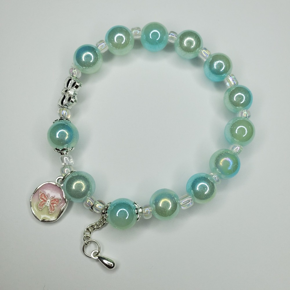 Hand crafted artisan unique gemstone bracelet