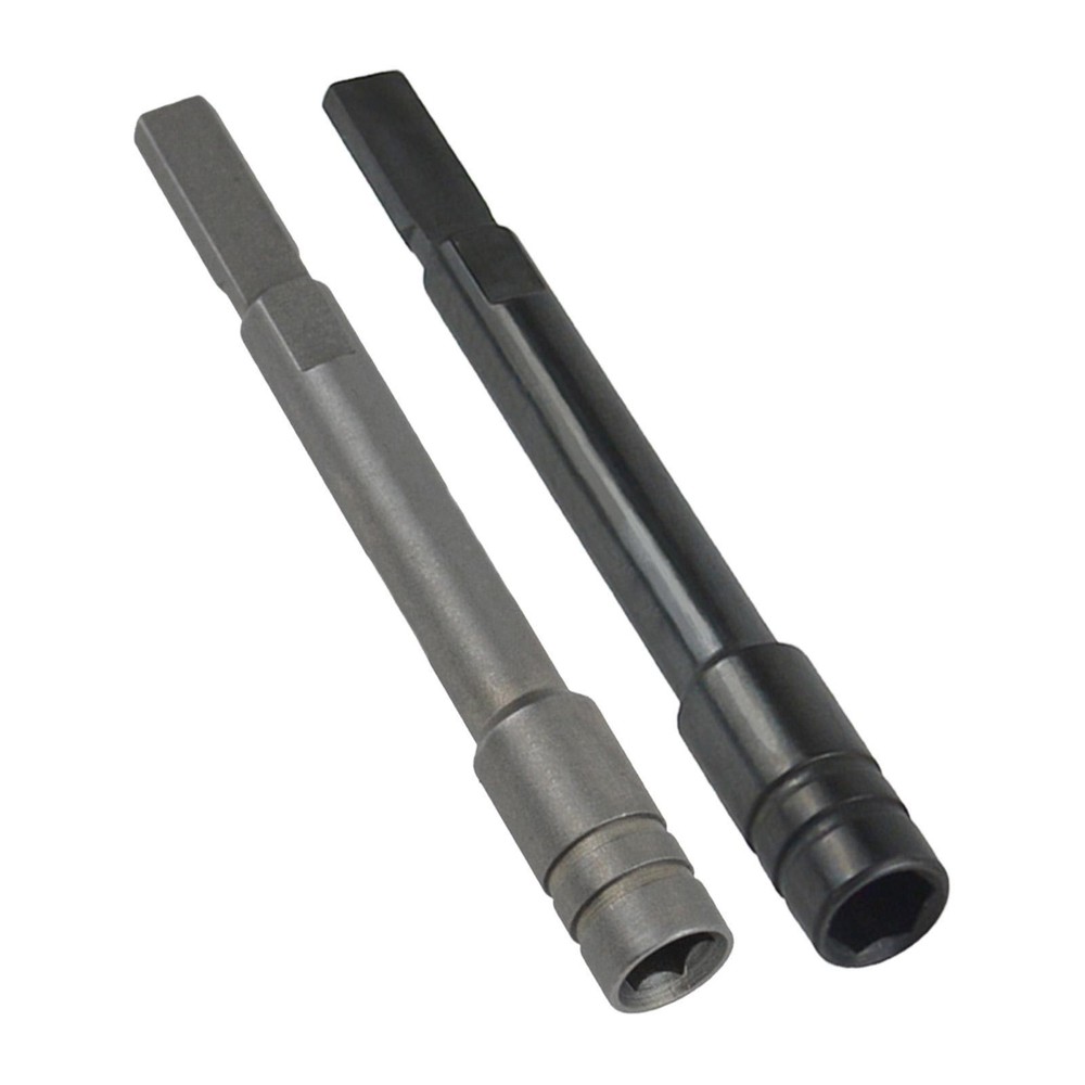 Flat End Bit Driver Extender 83mm Lightweight Extends Reach for Multi Tool