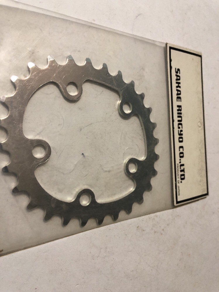 Vintage Sakae SR Ovaltech Chainring MTB 28T