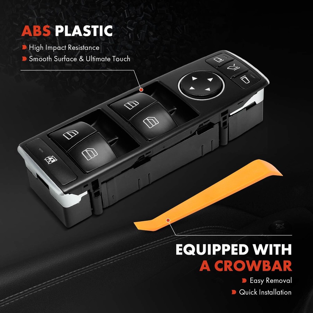 Front Driver Side Power Window Switch for Tesla Model S 2012-2020 Model X 16-20