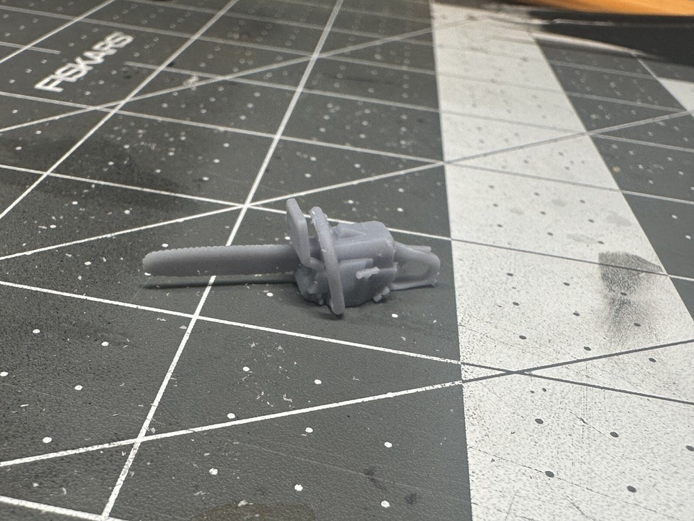 1/25 1/24 Scale 3d Resin Chainsaw