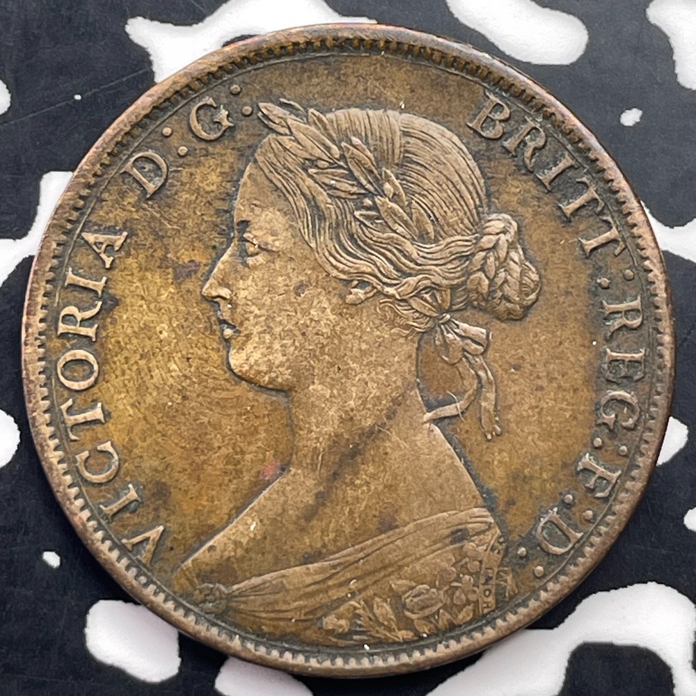 1861 Nova Scotia Large Cent Lot#C2866 Nice!
