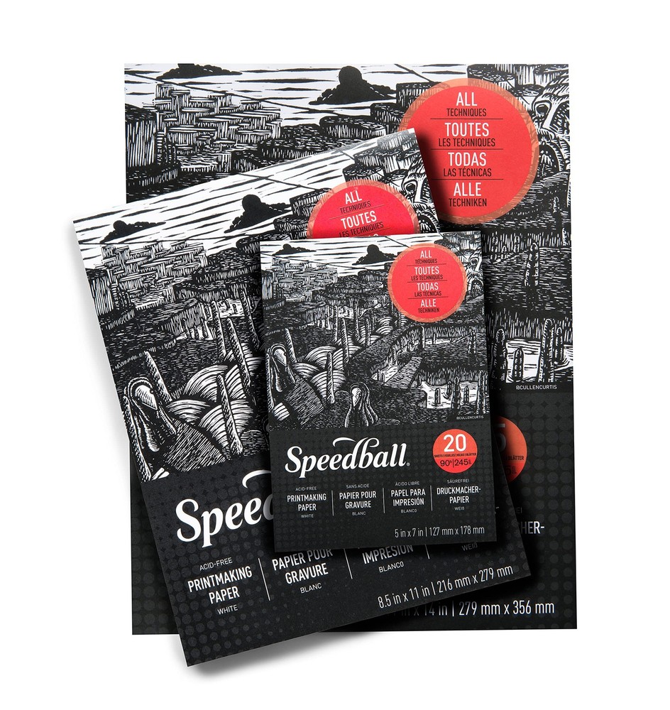 Printmaking Paper Pad 11x14 15 Sheets