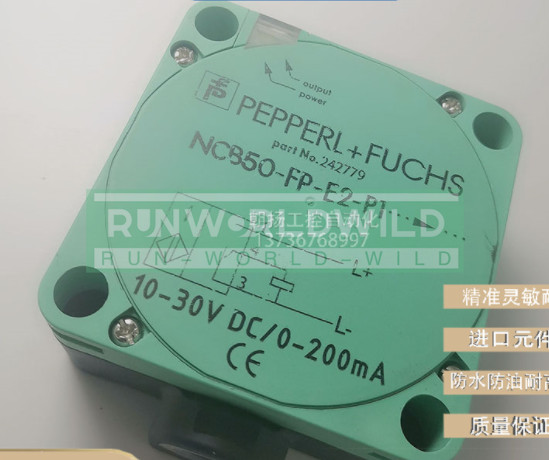 1PCS NEW FOR PEPPERL+FUCHS Proximity Switch Sensor NCB50-FP-E2-P1