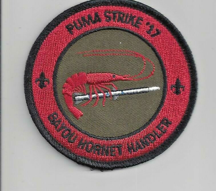PATCH CANADA CAF OP PUMA STRIKE 2017 BAYOU HORNET HANDLER FA/18              JP