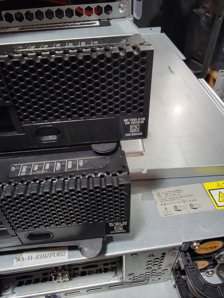 IBM 7955-01M Flex System Manager Blade Node Dual Xeon CPUs 32GB RAM