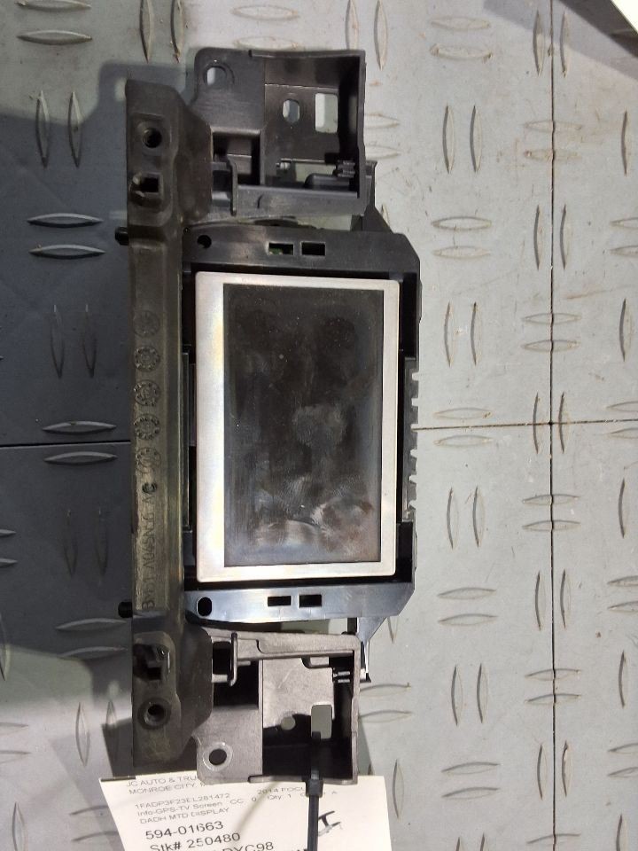 2014 Ford Focus Front 4.2" Dash Display Screen w/Sync from 01/02/14