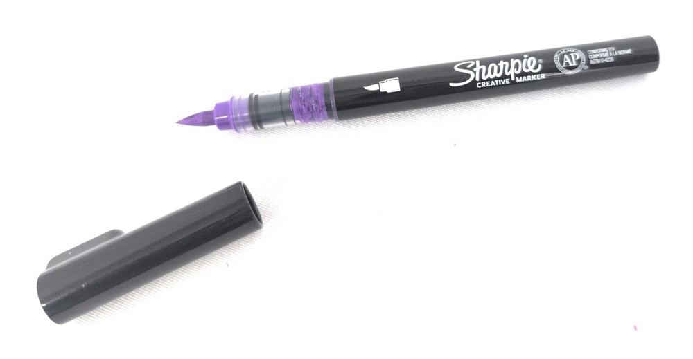 Sharpie Markers: 16ct Permanent Creative Marker Lot: BRUSH TIP Multi-Color