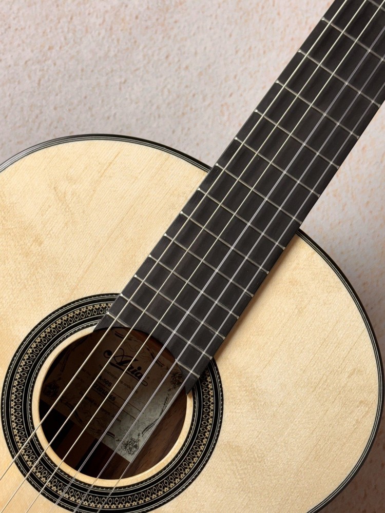 ARIA A-50S Classical Guitar Spruce Solid Top Prominent Bearclaw Figuring