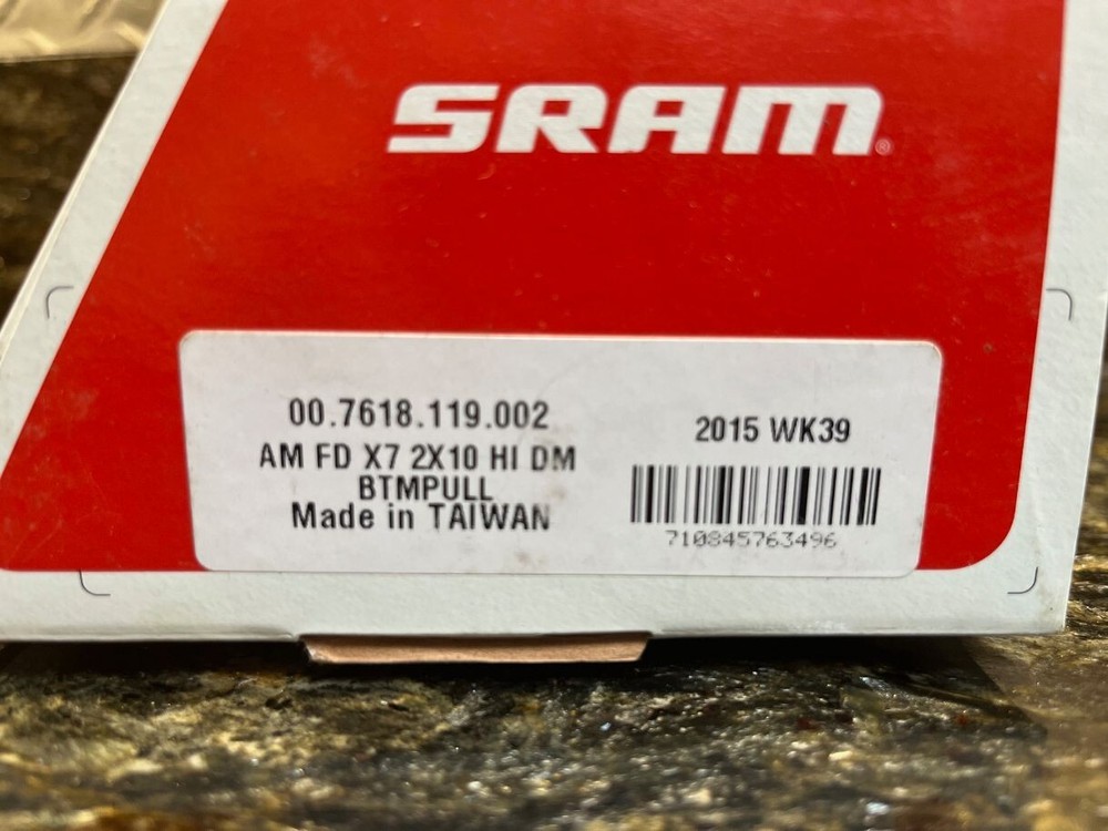 2X10 DM X7 FRONT DER NEW SRAM