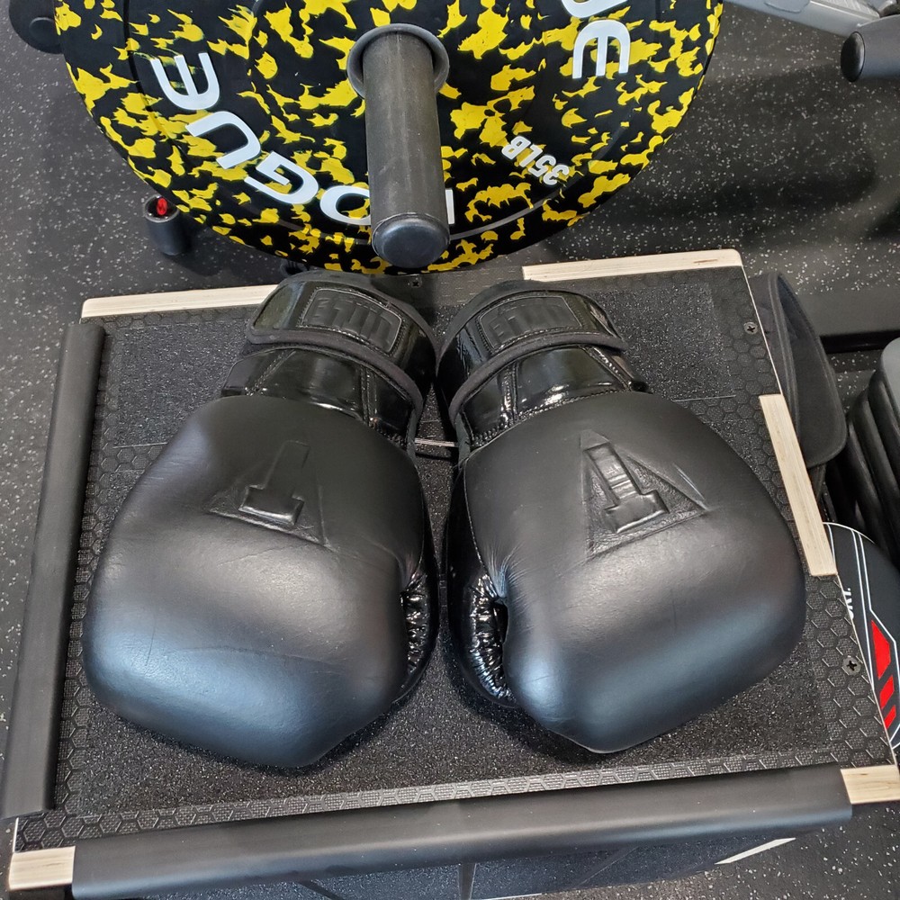 Title Boxing Black Blast Hook and Loop Training Gloves - Black