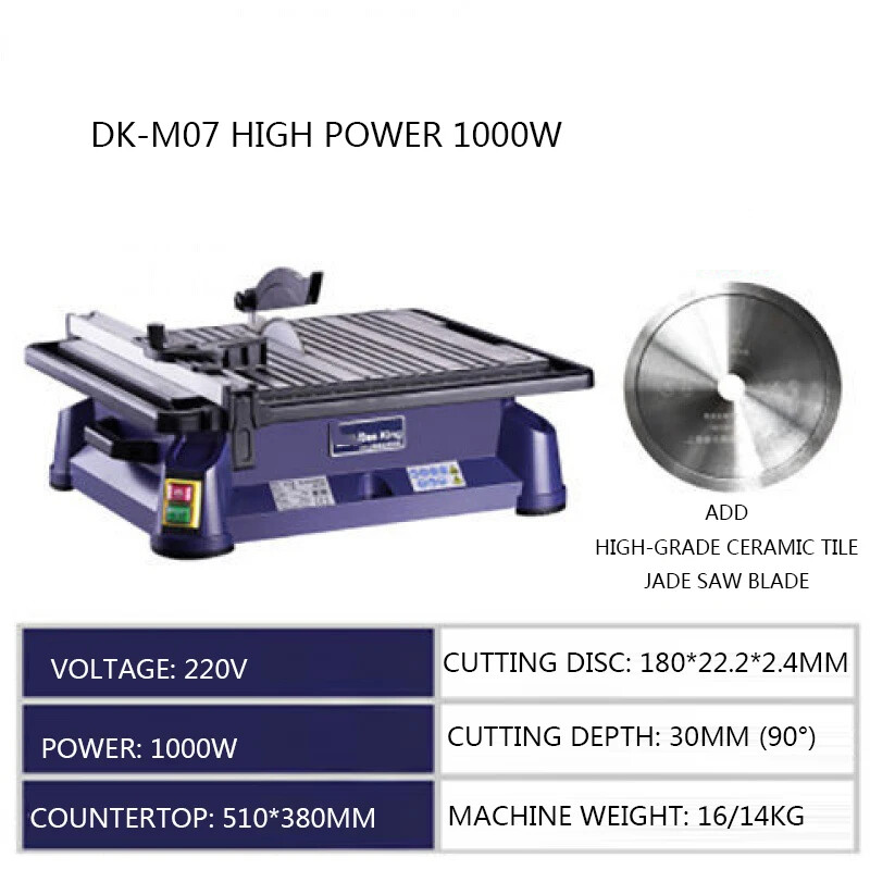 Portable Stone Tile Cutting Saw Degree Chamfering Machine Tile Cutting Machine