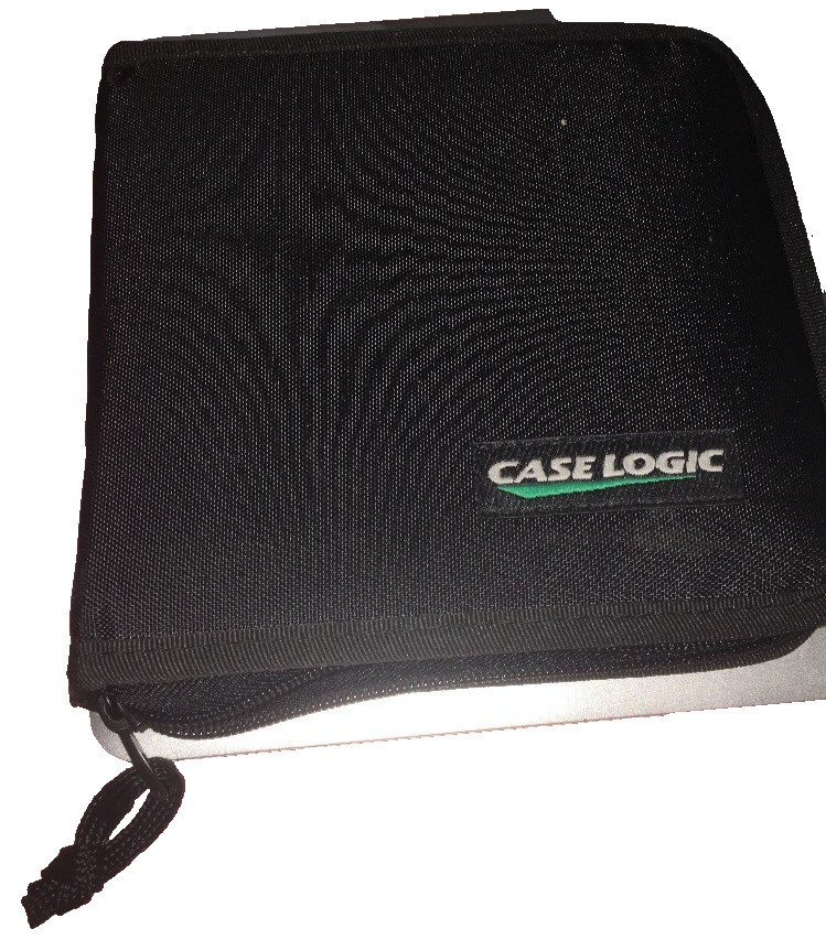 Case Logic Black Cd Case-SHIPS N 24 HOURS