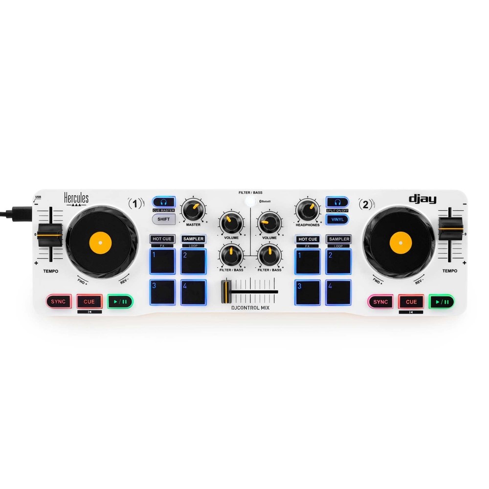 Hercules DJCONTROL-MIX DJ Controller for Smartphones & Tablets