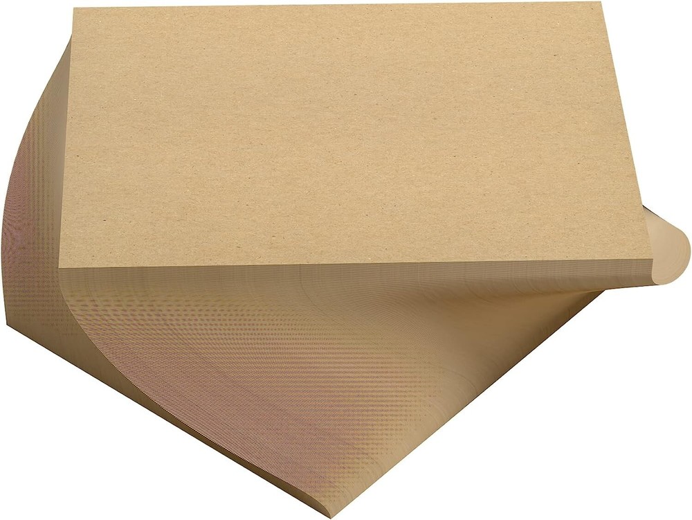 Versatile Sturdy Chipboard Sheets - Multi-Purpose - 8.5" x 11" - 100 Sheets