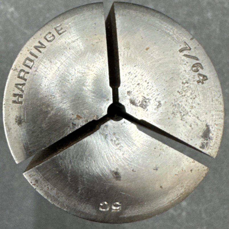HARDINGE 5C COLLET with Internal Threads - 7/64"