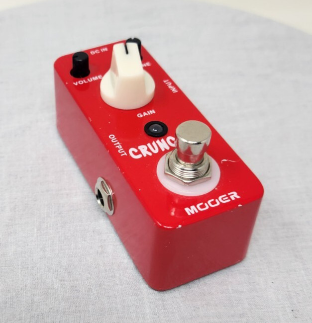 Mooer Cruncher High Gain Distortion Micro Guitar Effects Pedal Used