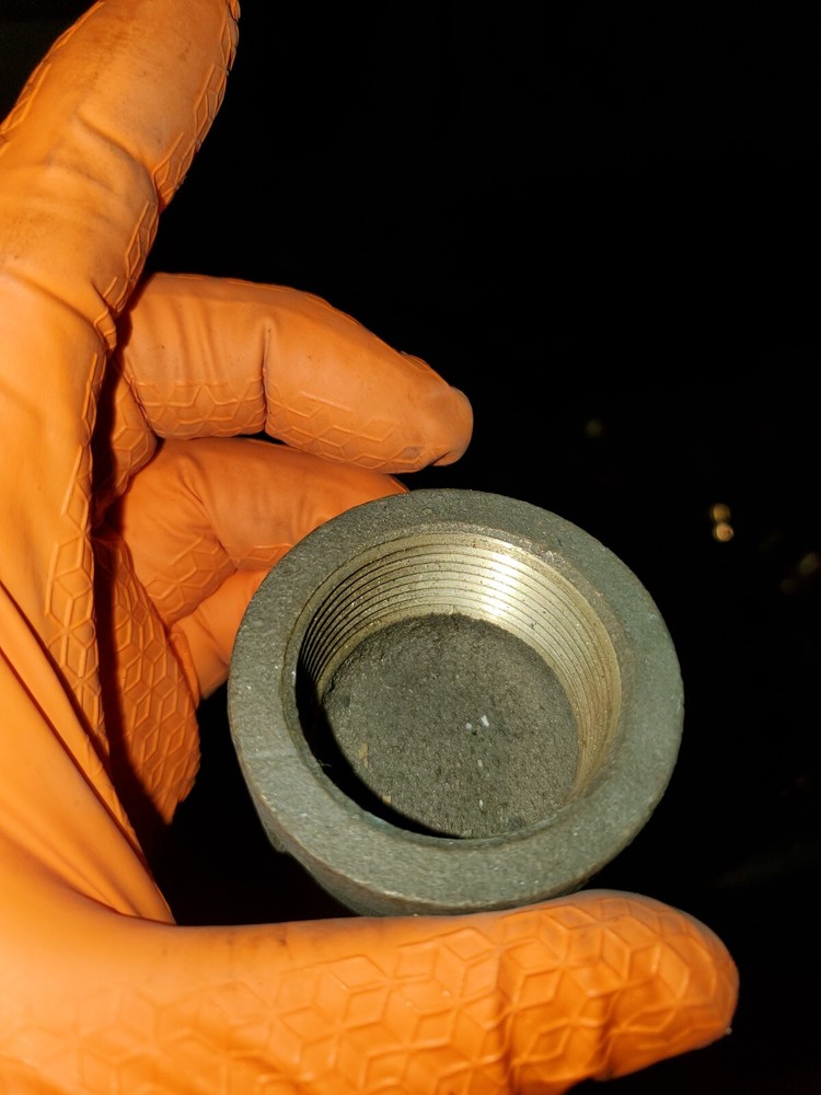 1-1/2" inch Brass Cap Female Threaded IPS