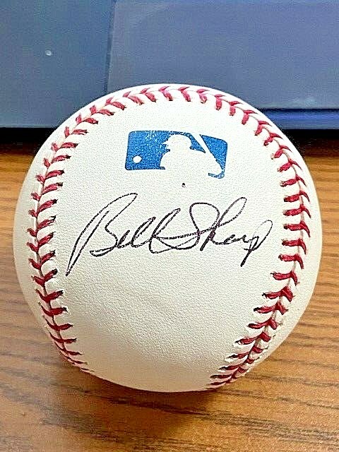 BILL SHARP SIGNED AUTOGRAPHED OML BASEBALL!  White Sox, Brewers!
