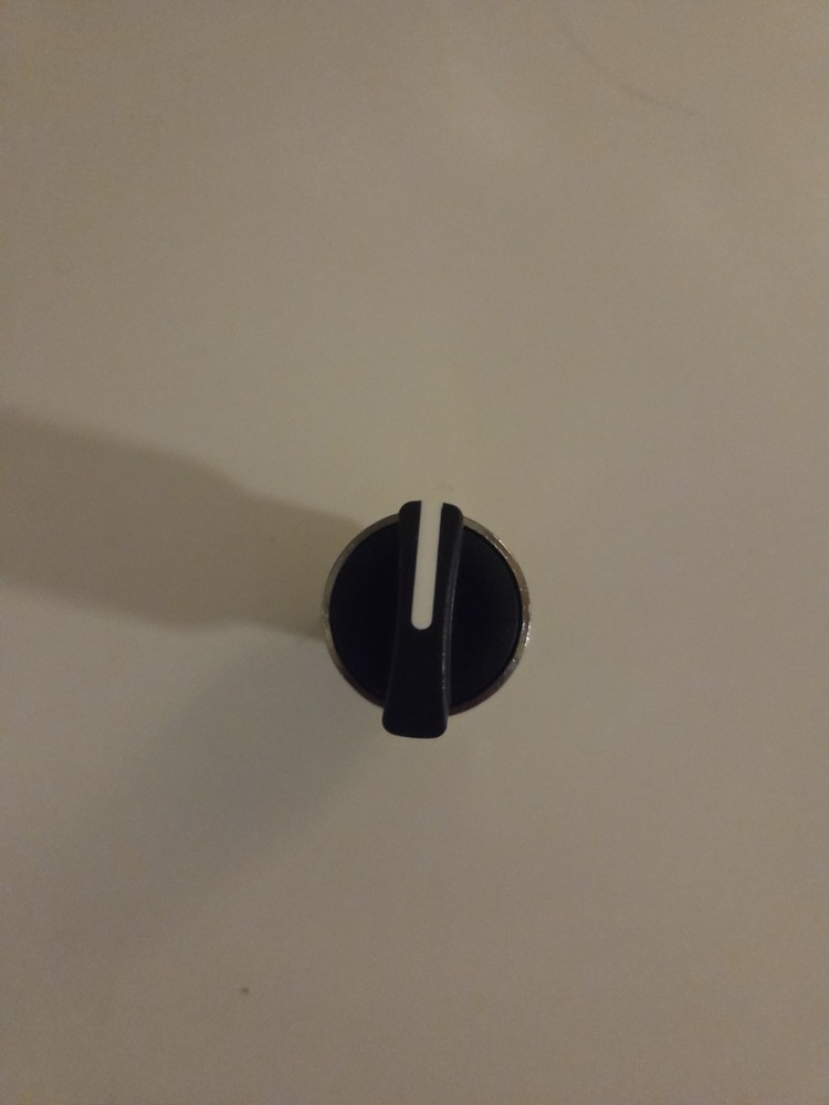 Harmony, 22 mm Push Button, selector switch operating head, 2 position, ZB4 BD2