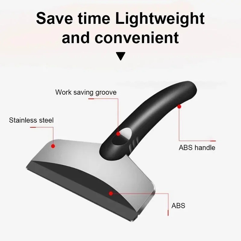 Car Snow Shovel Winter Windshield Window Windscreen Defrosting Ice Scraper Tool