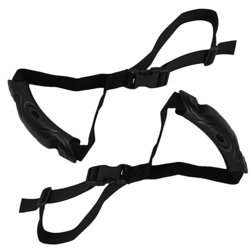 Car Handle Strap, 2 Pack Auto Cane Grab Bar with Adjustable Polyester Webbing