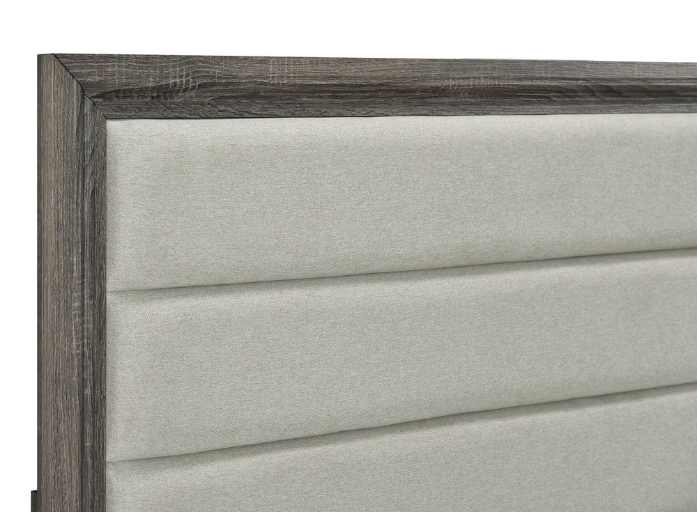 Coaster Wright 5-Piece Transitional Wood Eastern King Bedroom Set in Brown Oak