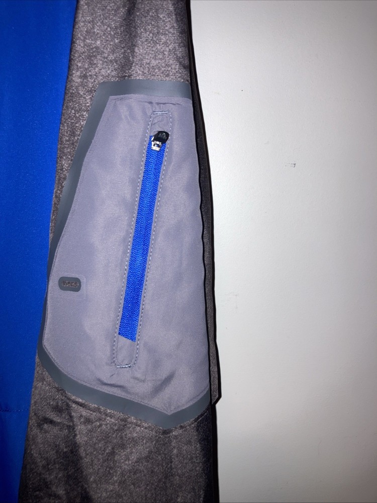 Holloway Pullover Windbreaker XL Blue And Gray Golf Apparel