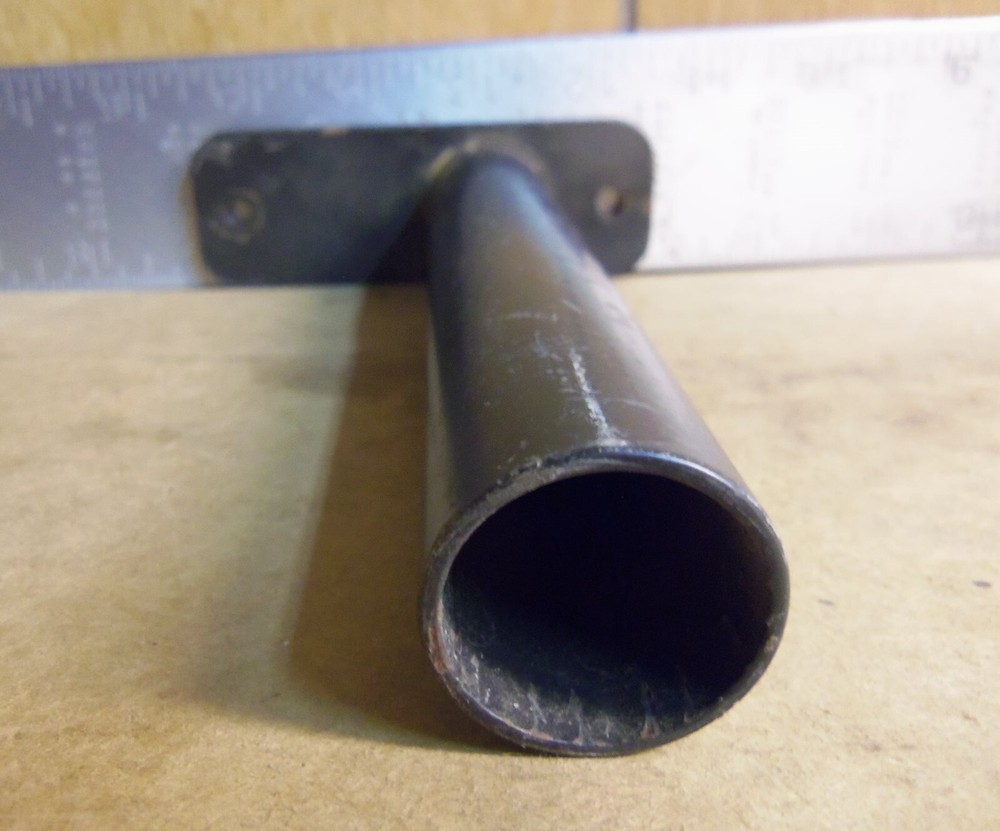 Set of 2 - Steel Pipe Mounting Brackets