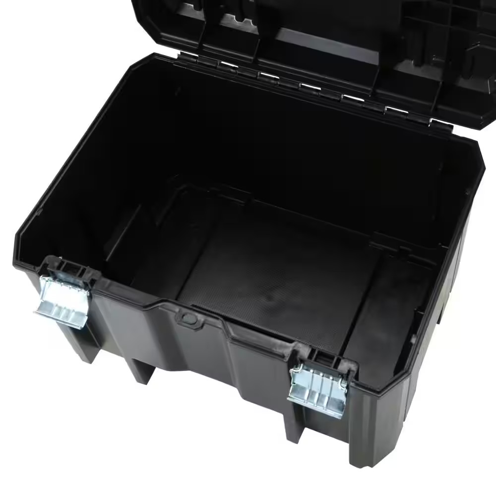 TSTAK VI 17 In. Stackable Deep Tool Storage Box