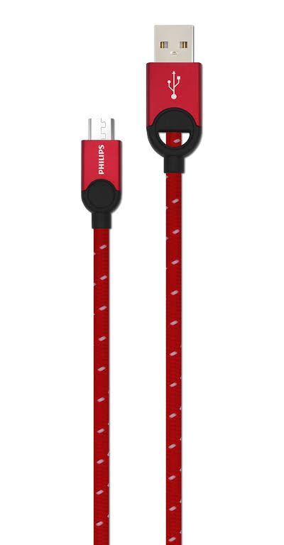 Philips DLC2618 USB to Micro USB Cable 3.9ft/1.2m