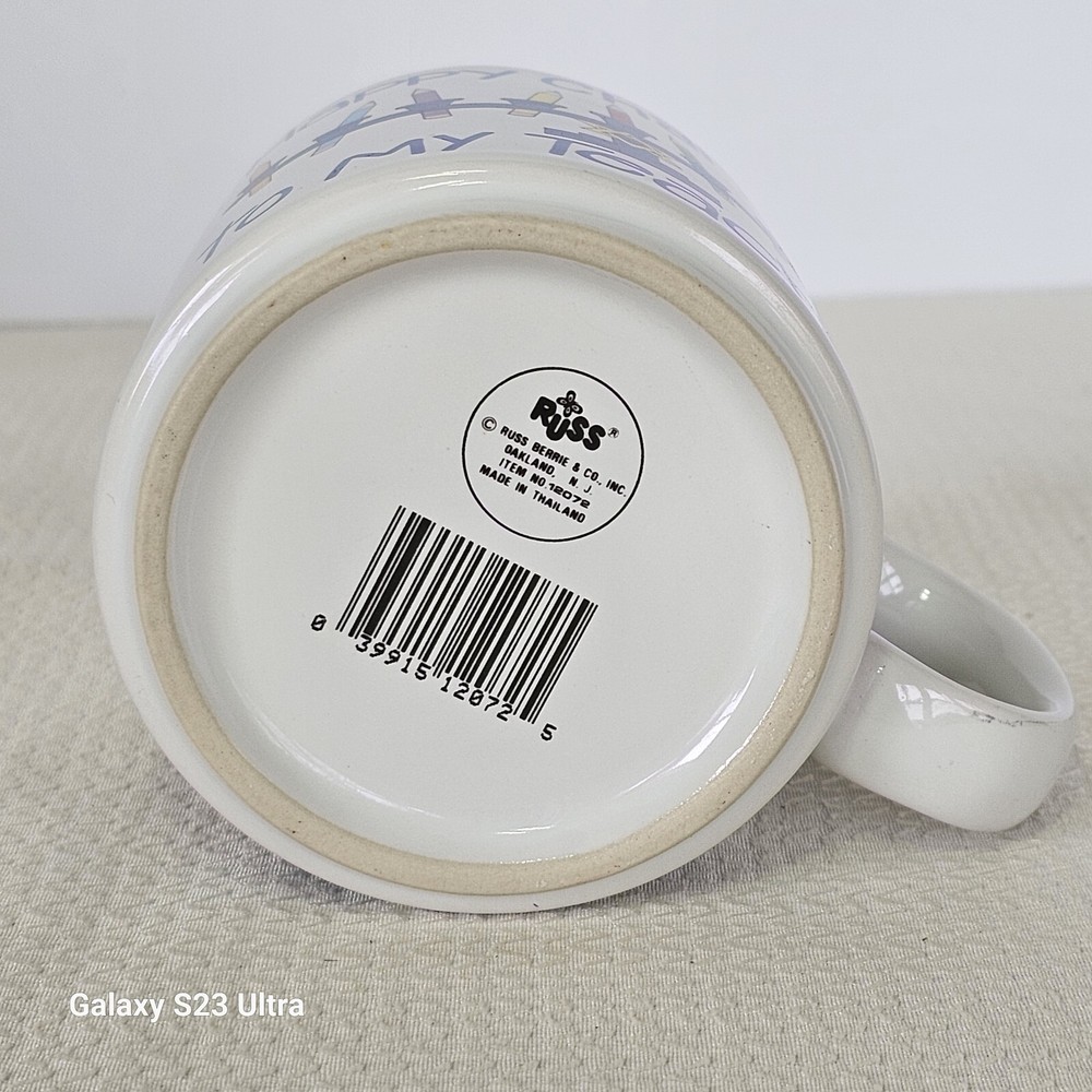 Chanukah Coffee Cup For Teacher